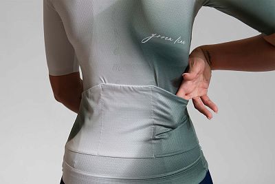 Превью Велоджерси с коротким рукавом BIEMME Nature Lady 2.0 Bianco/Salvia